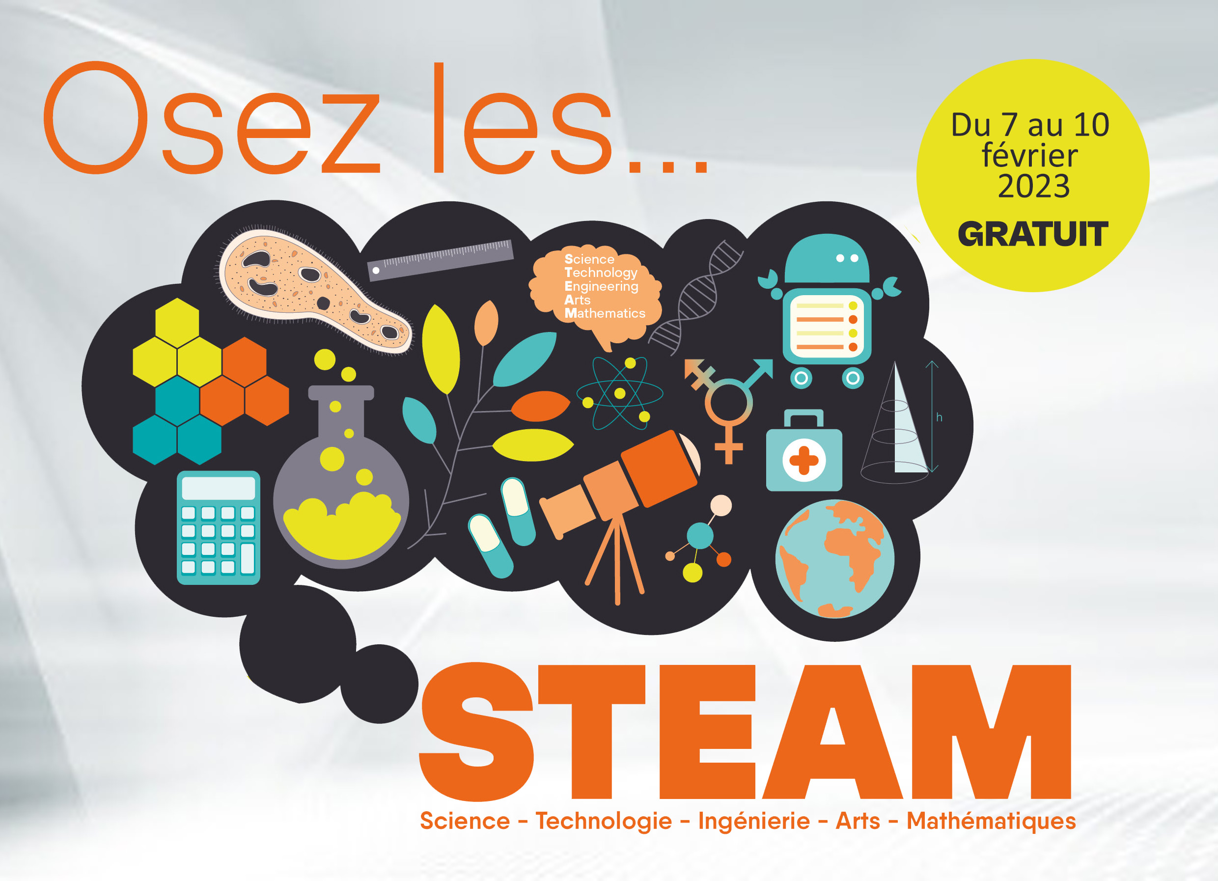 Ateliers Osez les STEAM Sciences.be